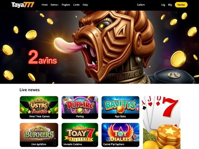 Welcome to the official promotional website for Taya 777 Original, where you can instantly access real-money games, lucrative bonuses, and a vast selection of slots. Discover why this online casino is the top choice for enthusiasts seeking entertainment and rewards.
