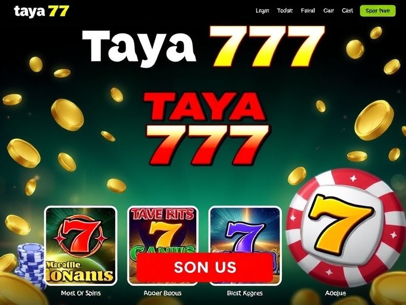 Welcome to the official promotional website for Taya 777 Original, where you can instantly access real-money games, lucrative bonuses, and a vast selection of slots. Discover why this online casino is the top choice for enthusiasts seeking entertainment and rewards.